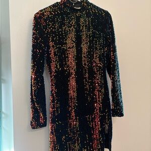 Motel Rocks brand Sequin Holiday dress NWT